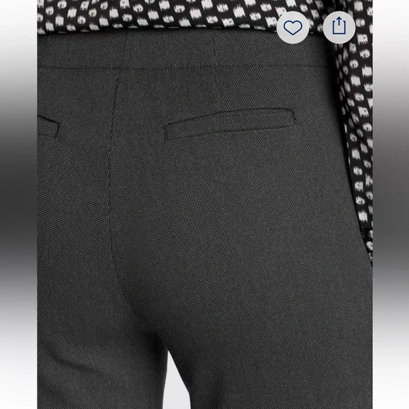 Tribal Fia Curved Hem Pant in Black - Picture 4 of 4